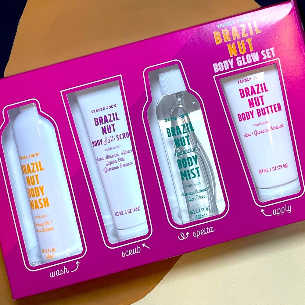 COPY - Trader Joe’s Brazil Nut Body Glow Set